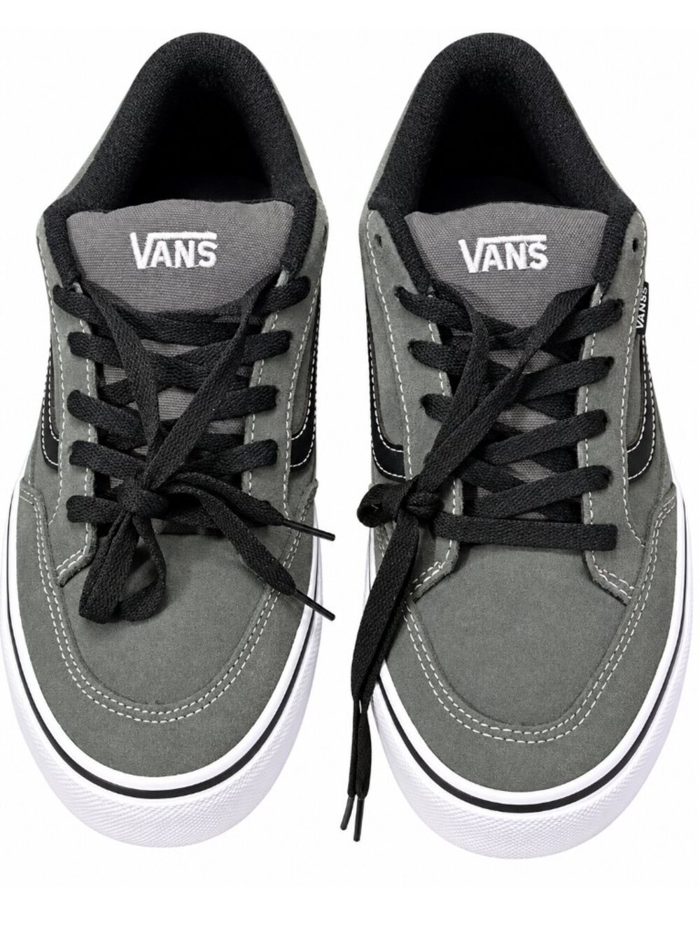 New VANS Size 9.5 Mens Charcoal Bearcat Suede Skate Sneakers - No Box